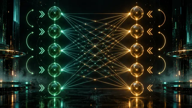 AI-generated conceptual illustration for When network structure makes strategic opposites equivalent